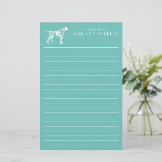 Papeterie Chien dalmate chiot (Debout devant)