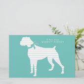 Papeterie Chien de boîte Chien chiot (Debout devant)