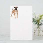 Papeterie Chien de boxeur (Debout devant)