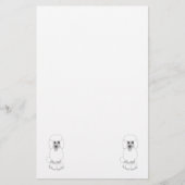 Papeterie Chien de caniche (Devant)