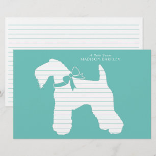 Papeterie Chien de Kerry Blue Terrier Chien Chien Puppy