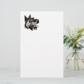 Papeterie Chien de Scotty stationnaire (Debout devant)