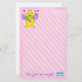 Papeterie Chien jaune d'or avec chaussure (Devant / Derrière)