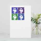 Papeterie Chien malamué (Debout devant)