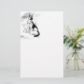 Papeterie Chien paradis (Debout devant)