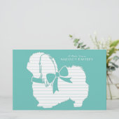 Papeterie Chien Pekingese Chien Chien Puppy (Debout devant)