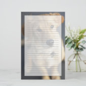 Papeterie Chien recherchant (Debout devant)