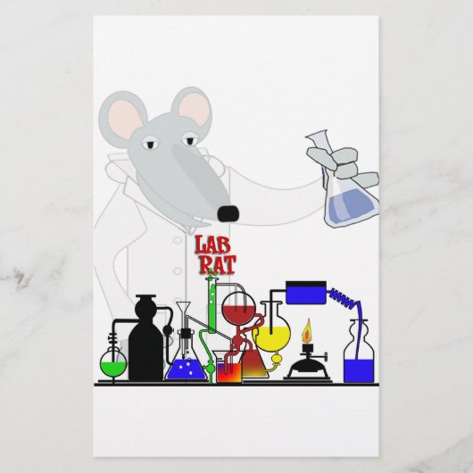 PAPETERIE CHIMIE LAB RAT (Devant)
