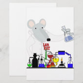 PAPETERIE CHIMIE LAB RAT (Devant / Derrière)