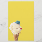 Papeterie Chiot à crème glacée - Sucré et frais (Devant)