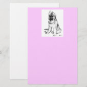 Papeterie Chiot berger allemand (Devant / Derrière)