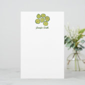 Papeterie Chips Picket Green Dill Sweet Pickles Personnalisé (Debout devant)