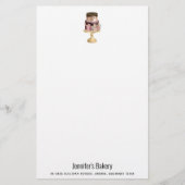 Papeterie Chocolat Drives et Rose Gold Luxury Cake (Devant)