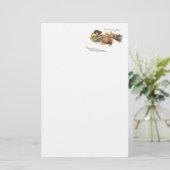 Papeterie Chouette noire Jack O' Lantern sorch's Broom (Debout devant)