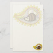 Papeterie Chrissy the Hedgehog (Devant / Derrière)