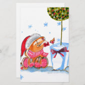 Papeterie Christmas Elephant (Devant / Derrière)