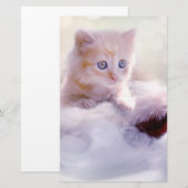 Papeterie Christmas Kitten (Devant / Derrière)