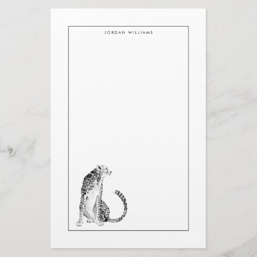 Papeterie Chrome Cheetah (Devant)