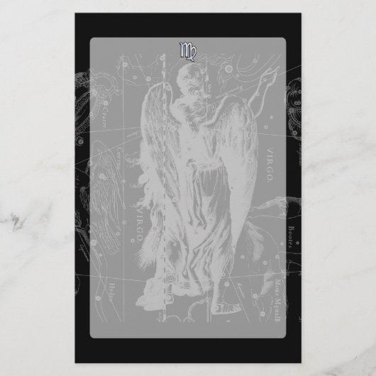 Papeterie Chrome comme Virgo Zodiac Connexion Hevelius en no (Devant)