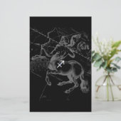 Papeterie Chrome Sagittarius Zodiac Sign Hevelius circa 1690 (Debout devant)