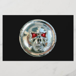 PAPETERIE CHROME SKULL