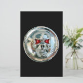 PAPETERIE CHROME SKULL (Debout devant)