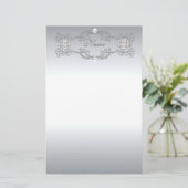 Papeterie Chromes stationnaires Silver Pearl (Debout devant)