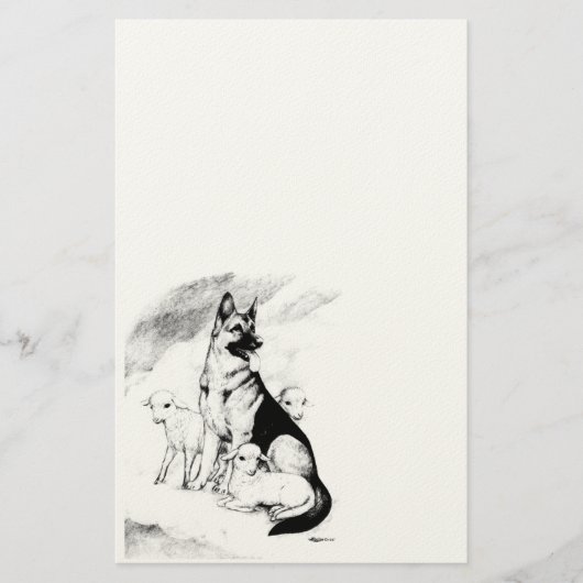 Papeterie Ciel de chien, le troupeau du maître (Devant)