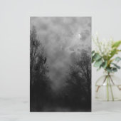 Papeterie Ciel d'Halloween hanté avec Ravens (Debout devant)