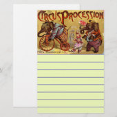 Papeterie Cirque (Devant / Derrière)