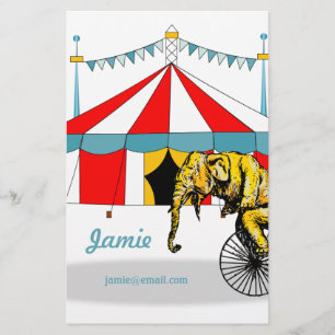 Papeterie Cirque Memorabilia En mémoire des éléphants de cir