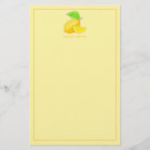 Papeterie Citron Citrus Joyeux (Devant)