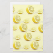 Papeterie citron fixe (Devant / Derrière)