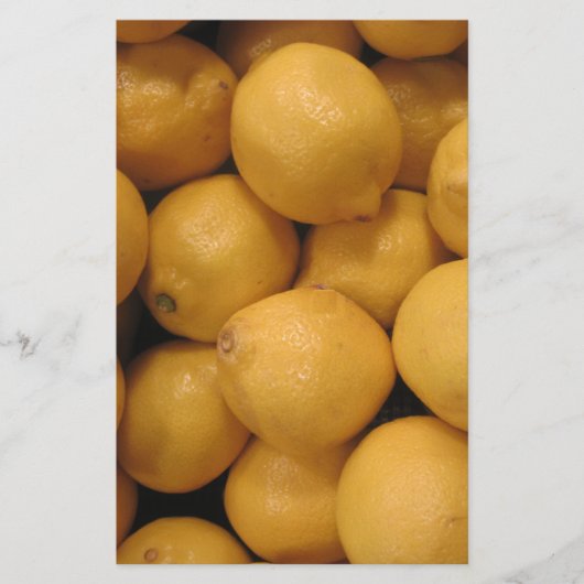 Papeterie Citron jaune aigre (Devant)