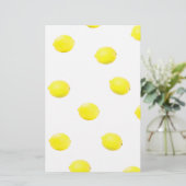 Papeterie citron motif version 2 (Debout devant)