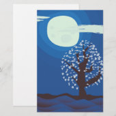 Papeterie clair de lune (Devant / Derrière)
