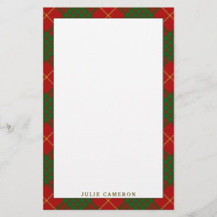 Papeterie Clan Cameron Tartan Plaid
