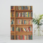 Papeterie Classic book shelf pattern (Debout devant)