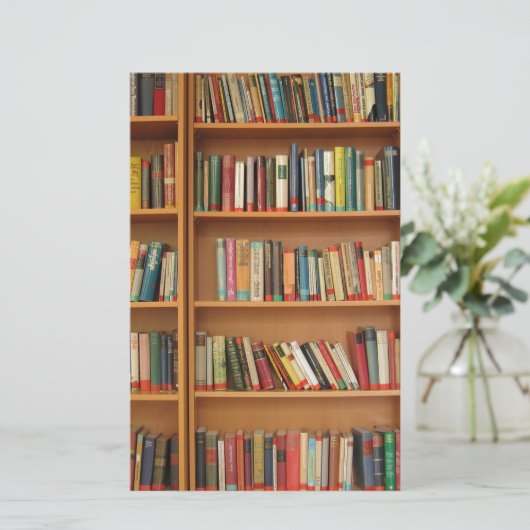 Papeterie Classic book shelf pattern (Debout devant)