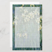 Papeterie Claude Monet | les iris jaunes (Devant / Derrière)