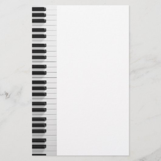 Papeterie Clavier numérique pour piano (Devant)