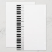 Papeterie Clavier numérique pour piano (Devant / Derrière)