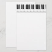 Papeterie Clavier pour piano (Devant / Derrière)