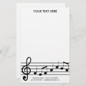 Papeterie clef à trépied (Devant / Derrière)