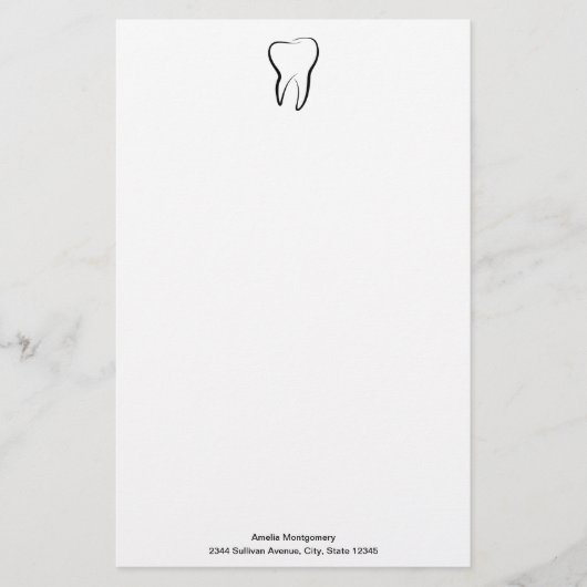 Papeterie Clinique dentaire dentaire dentaire Médicale (Devant)