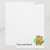 Papeterie Clipart de taupe (Devant / Derrière)