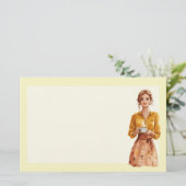 Papeterie Clipart Printemps Italien (Debout devant)
