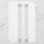 Papeterie Cliquez sur Personnaliser pour modifier Gris en co (Devant / Derrière)