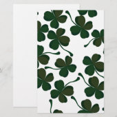 Papeterie clou chanceux (Devant / Derrière)