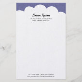 Papeterie Cloud - Gris pourpre (Devant)